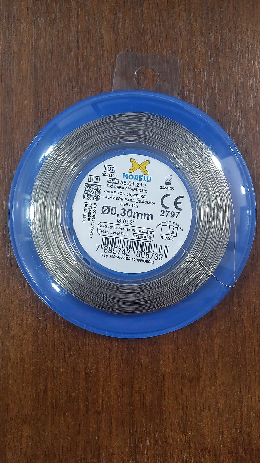 Ligadura Modulos X 1000 Morelli Pearl Blue - Imagen 3