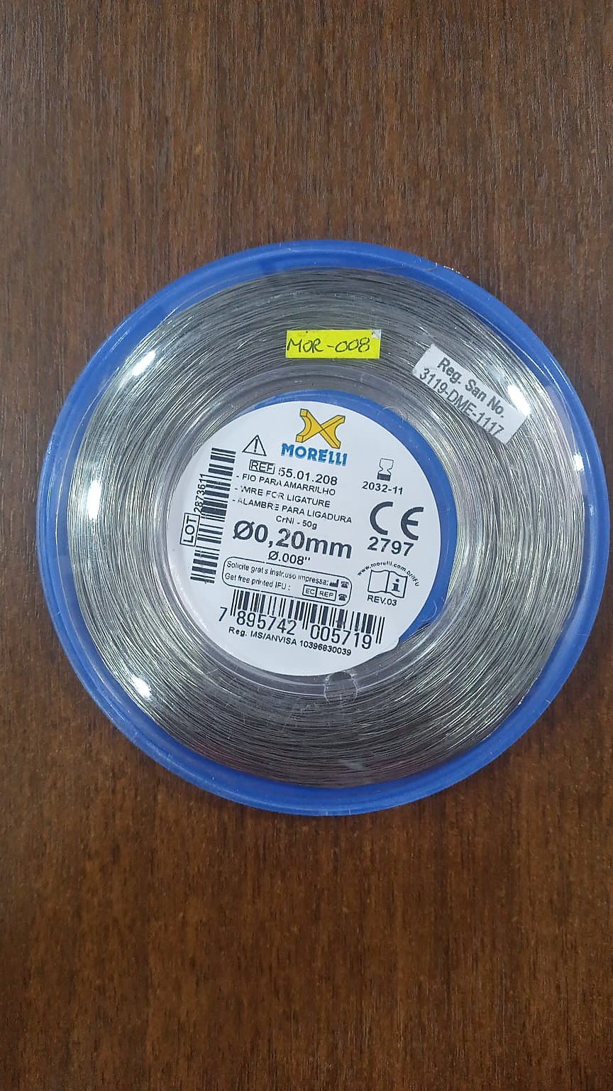 Ligadura Modulos X 1000 Morelli Pearl Blue