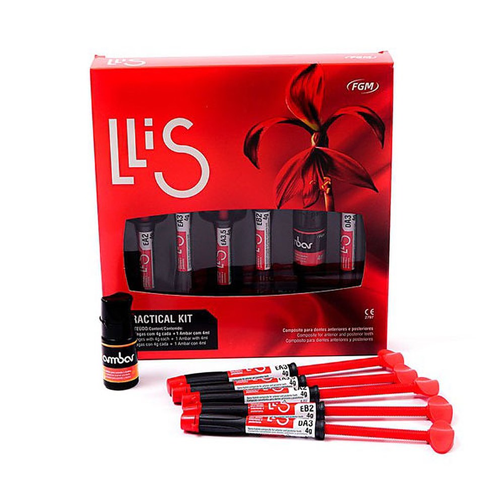 Llis Resina Kit X 5 Jeringas