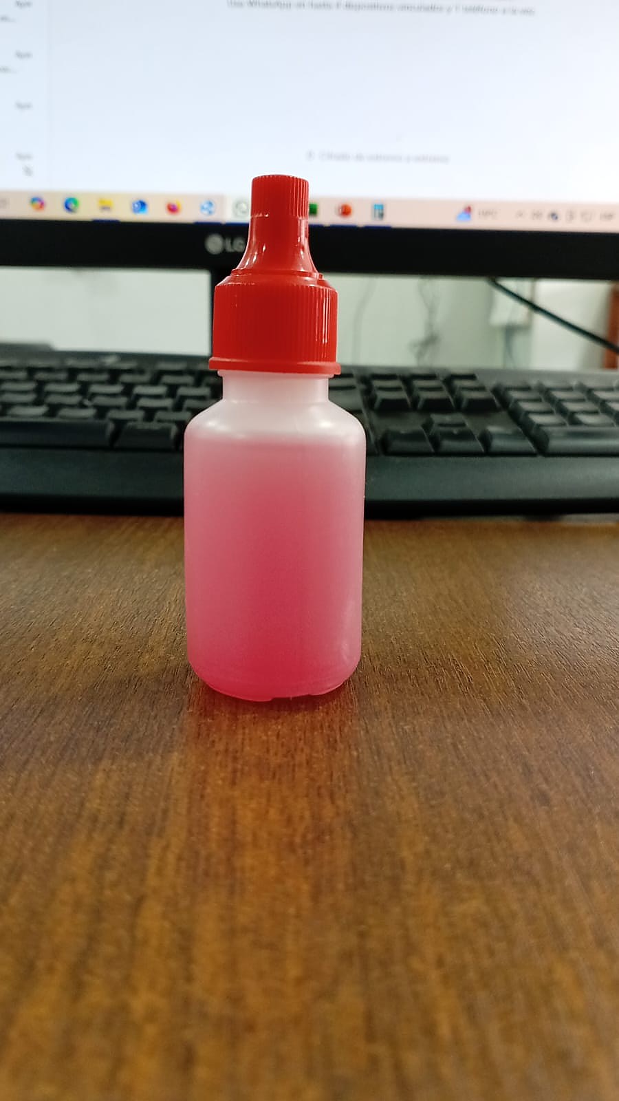 Acrilico Polvo Termo Rosado Libra - Imagen 2