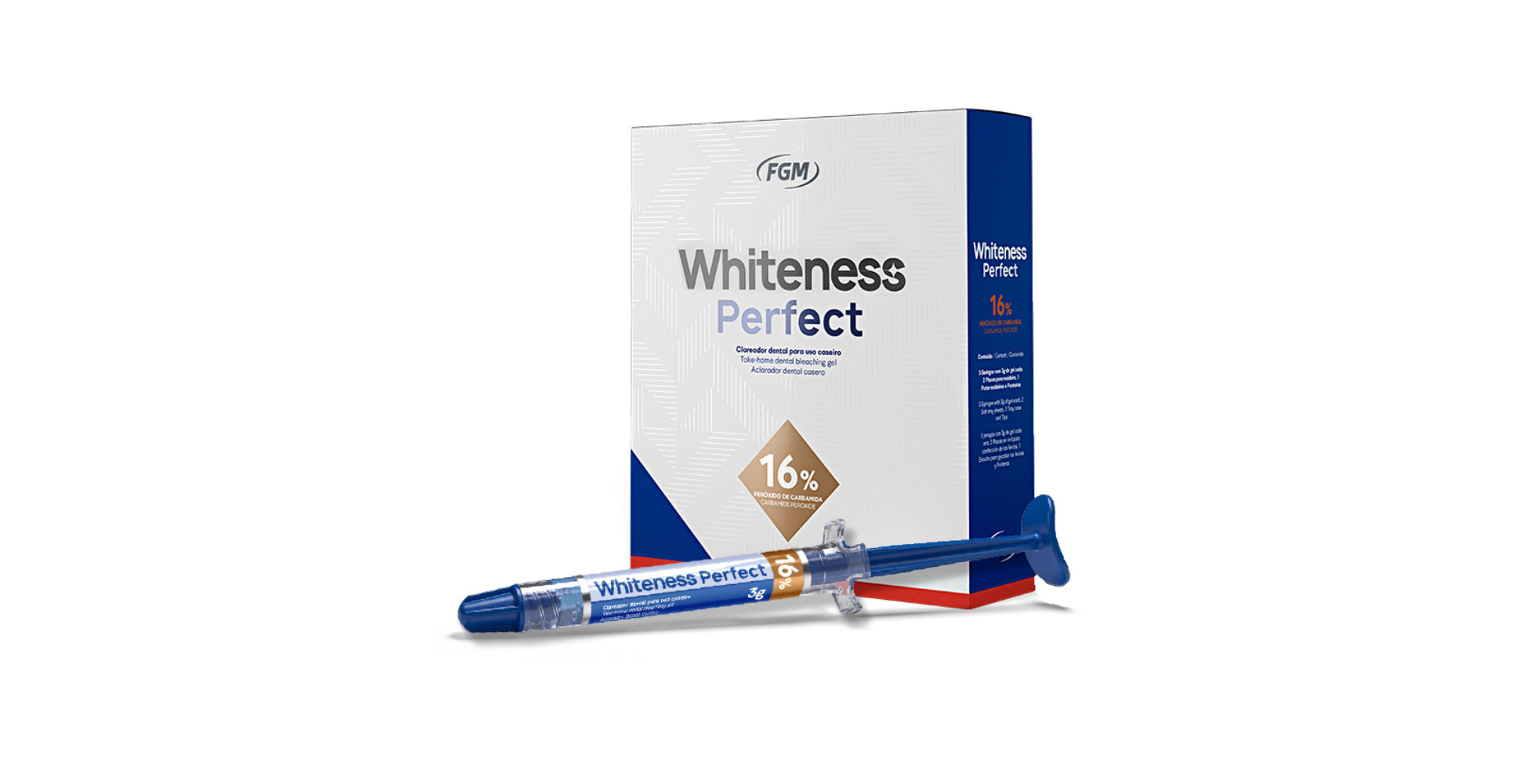 Whiteness Perfect 16% Kit 5 Jeringas
